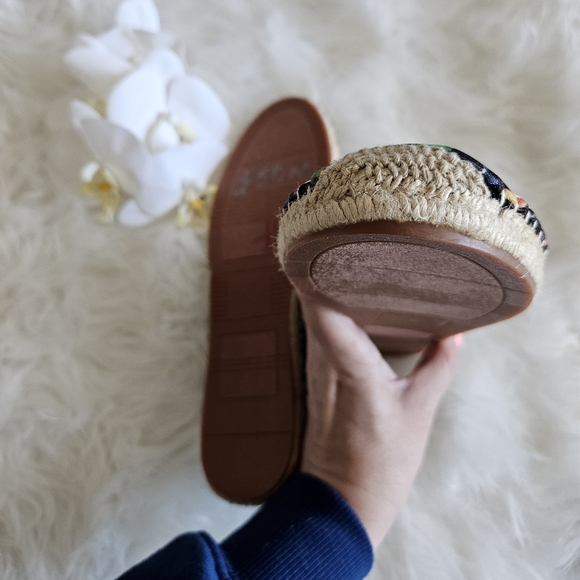 LOUDMOUTH Women's Tropical EspadrillesLucky Bora Bora SZ 9 - Picture 5 of 7